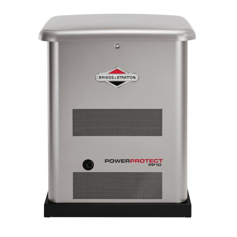 Briggs and Stratton PowerProtect Vanguard Engine 10kW Home Standby Generator front