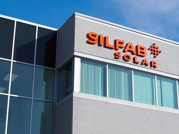 Silfab Solar high-efficiency photovoltaic solar panels installed on a modern rooftop.