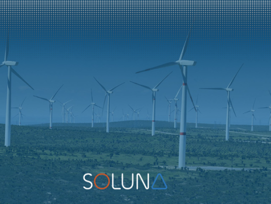 Soluna modular data center utilizing renewable energy for computing power